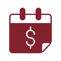 أيقونة خطة مالية